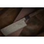Japanilainen vihannesveitsi Nakiri Yoshimi Kato Black Nickel VG-10 165 mm D-1903 16.5cm