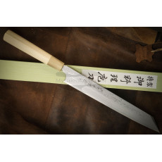 Японский кухонный нож Киритсуке Hideo Kitaoka 11 Layered Shirogami CN3217 27см