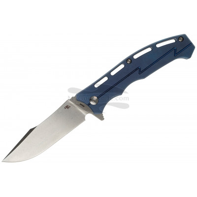 Couteau pliant CH Knives 3009 Clip Point Blue 8.9cm