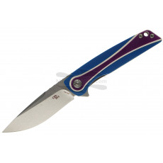 Складной нож CH Knives 3511 Unique Scale Purple/Blue 9.1см