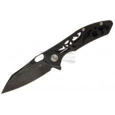 Kääntöveitsi CH Knives 3515 Iconic Hollow Out Black 9.3cm
