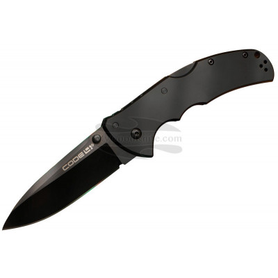 Couteau pliant Cold Steel Code 4 Spear Point CPM-S35VN Black 58PASB 8.9cm