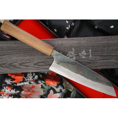 Японский кухонный нож Сантоку Ittetsu Shirogami IW11833 18см