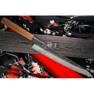 Japanilainen viipalointiveitsi Sujihiki Ittetsu Shirogami IW11813 27cm
