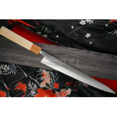 Sujihiki Japanese kitchen knife Ittetsu Tadafusa OEM IS-46 27cm