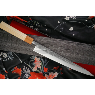 Японский кухонный нож Суджихики Ittetsu Tadafusa OEM IS-46 27см