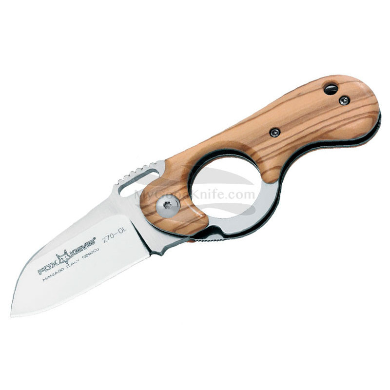 forhindre Resignation Vuggeviser Folding knife Fox Knives Elite Olive 270 OL 5.5cm for sale | MyGoodKnife