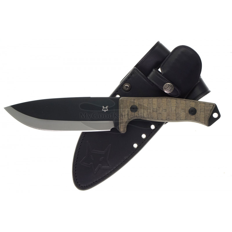 Puukko Retkeilyyn Ja Metsaestykseen Fox Knives Bushman Fx 609 Od 16cm 