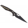 Coltello da tasca Bestech Malware fibra di carbonio nera BT1902D 9.8cm