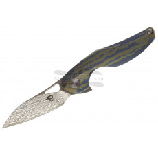 Складной нож Bestech Pterodactyl Damascus Синий BT1810L 5.3см