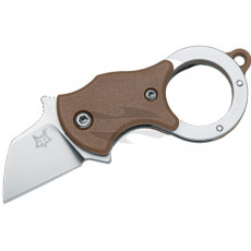 Складной нож Fox Knives Mini-TA Коричневый FX-536 CB 2.5см