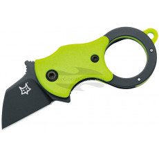 Складной нож Fox Knives Mini-TA Зеленый/Черный FX-536 GB 2.5см