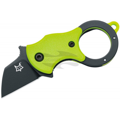 Folding knife Fox Knives Mini-TA Green/Black FX-536 GB 2.5cm