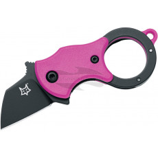 Folding knife Fox Knives Mini-TA Pink/Black FX-536 PB 2.5cm
