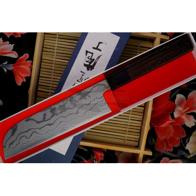 Японский кухонный нож Shiro Kamo Kama-Usuba G-0104 16.5см