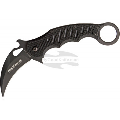 Folding karambit knife Fox Knives Black 479 7.5cm