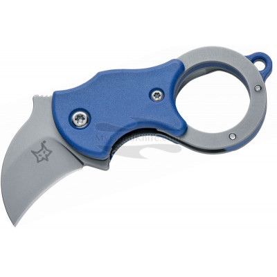 Folding karambit knife Fox Knives Mini-Kа Blue FX-535 BL 2.5cm