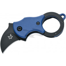Folding karambit knife Fox Knives Mini-Ka Blue/Black FX-535 BLB 2.5cm