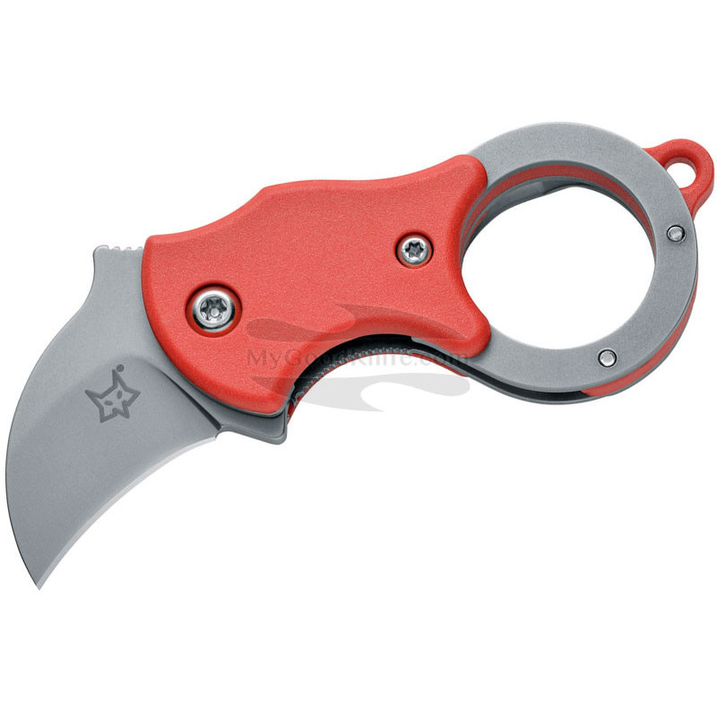 Bror Til fods Betjening mulig Folding karambit knife Fox Knives Mini-Kа Red FX-535 R 2.5cm for sale |  MyGoodKnife