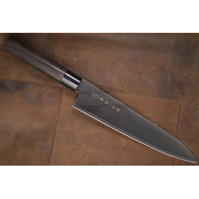 Gyuto Japanese kitchen knife Tojiro Zen Black FD-1565 24cm