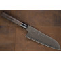Japanilainen Santoku-veitsi TOJIRO Zen Black FD-1567 16.5cm