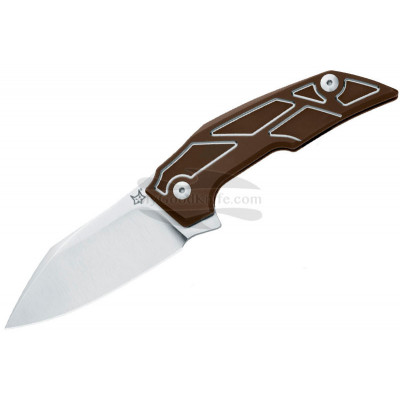 Folding knife Fox Knives Phoenix Titanium Brown FX-531 TI BR 8.5cm