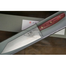Kiritsuke Japanese kitchen knife Matsubara Hamono Ginsan Damascus KTS-12 18cm