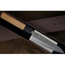 Japanese kitchen knife Yoshimi Kato Petty Ginsan D-700CW 12cm