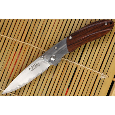 Folding knife Mcusta Shinra Mixture Ripple MC-0141G 7.1cm