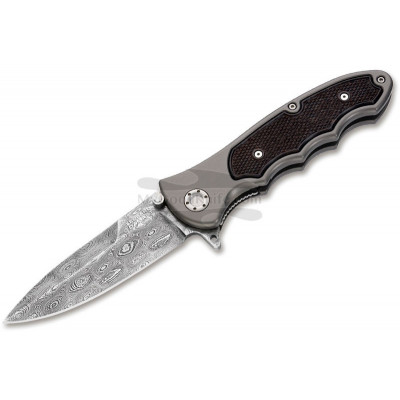 Folding knife Böker Leopard-Damascus III 110127DAM 9.7cm