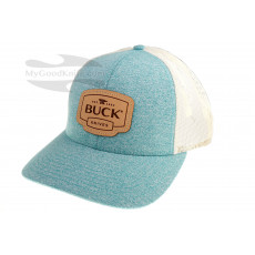 Gorra Buck Knives Womens Trucker White/Turquoise 89140