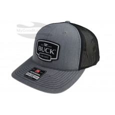 Cap Buck Patch Trucker Grey 89142