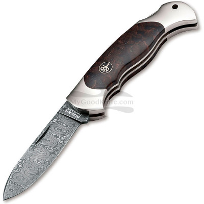 Складной нож Böker Scout Curly Birch Damascus 112202DAM 7.9см