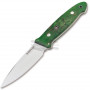 Puukko retkeilyyn ja metsästykseen Böker Cub Curly Birch Green 128661 9.6cm