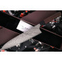 Japanilainen kokkiveitsi Gyuto Yoshimi Kato Black Nickel VG-10 D-1906 24cm