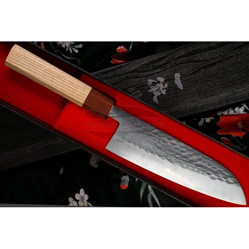 Japanilainen Santoku-veitsi Ittetsu IS-43 16.5cm