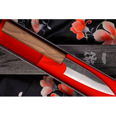 Japanese kitchen knife Ittetsu Shirogami Petty IW-1180 9cm