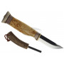 Finnish knife Wood Jewel Carving knife with firestick 23J 7.7cm - 3