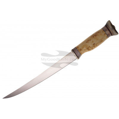 Рыбацкий нож Wood Jewel Филейный длинный 23FPI 22см - 1