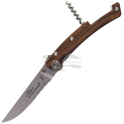 Folding knife Claude Dozorme Thiers rosenwood corkscrew 1.90.129.55 11cm