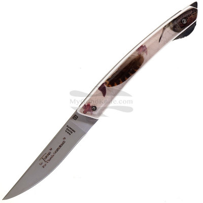 Folding knife Claude Dozorme Thiers Verrou feather 5.90.206.99TF 9cm