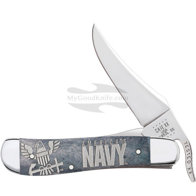 Folding knife Case US Navy Russlock Gray 17722 6cm
