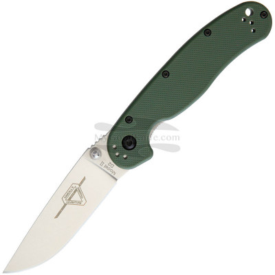 Couteau pliant Ontario RAT-2 D2 OD Green 8828OD 7.6cm