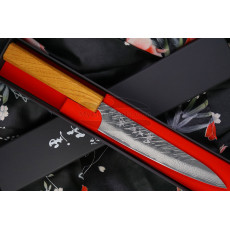 Japanisches Messer Yu Kurosaki Fujin VG10 Damascus Petty ZVD-150PE 15cm
