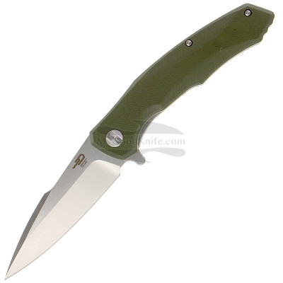 Couteau pliant Bestech Warwolf Green G-10 BG04B 8.9cm