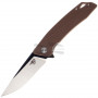 Navaja Bestech Spike Black satin Brown BG09C-1 9.5cm