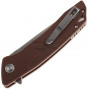 Navaja Bestech Spike Stonewash Satin Brown BG09C-2 9.5cm