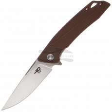 Folding knife Bestech Spike Stonewash Satin Brown BG09C-2 9.5cm