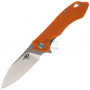 Kääntöveitsi Bestech Beluga Stonewash Satin Orange G-10 BG11E-2 7.9cm