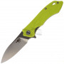Navaja Bestech Beluga Stonewash Satin Fluorescent green G-10 BG11F-2 7.9cm